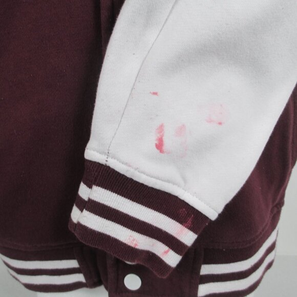 CHEER TEAM LETTERMAN HOODIE JACKET - Picture 13 of 14